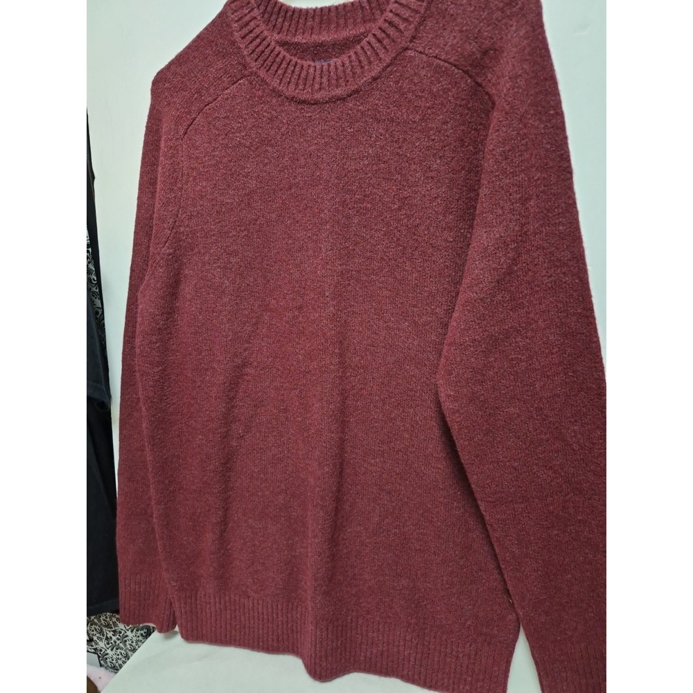 GAP Red Crew Neck Sweater Men's Small Soft Knit Wool Blend NWT Office Casual Pro